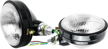 LAMPY PRZEDNIE REFLEKTORY URSUS C-360 C-330 METALOWY KOMPLET 2SZT