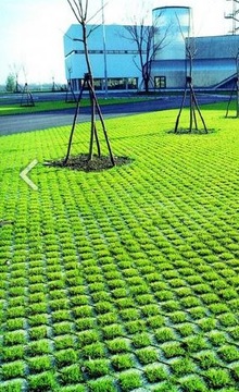 Ажурная доска Polbruk Meba Ażur 40x60 гр 8 см, цвет: графитовый красный