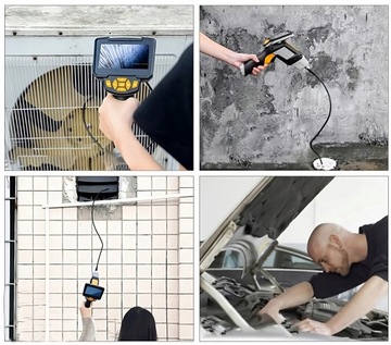 ЭНДОСКОПНАЯ КАМЕРА ДЛЯ ПРОВЕРКИ 1M 4,3 ДЮЙМА 8 ММ FHD