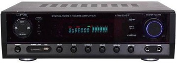 HiFi усилитель для караоке USB SD FM BT ATM6500BT LTC