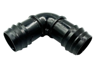 Колено ELYSEE 25 мм из полиэтилена, запрессованное в трубу