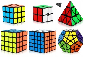 6w1 2x2 3x3 4x4 5x5 trójkąt kostki rubika