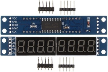 Дисплей 8-значный Max7219 Arduino 7-сегментный