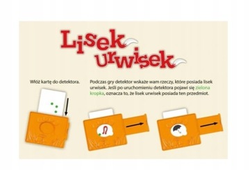 ЛИСЕК УРВИСЕК СЕМЕЙНАЯ НАСТОЛЬНАЯ ИГРА ДЛЯ ДЕТЕЙ