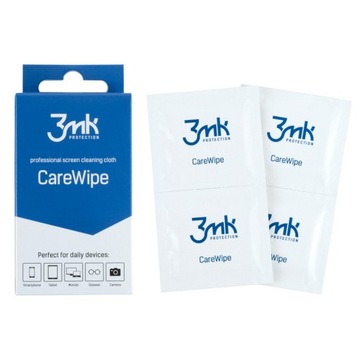 Влажные салфетки 24 шт. 3MK Care Wipe Wipe Glasses Screens