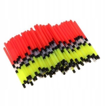 5x 100x Plastikowe pływaki wędkarskie Pionowa