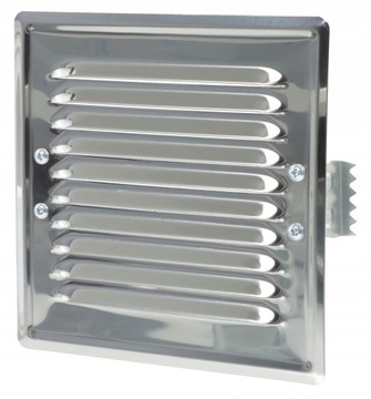 KRATKA WENTYLACYJNA METALOWA 14x14 KOMINOWA +ŁAPKI