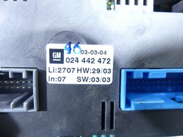KONZOLA PANEL VENTILACE OPEL ASTRA II G 98-09