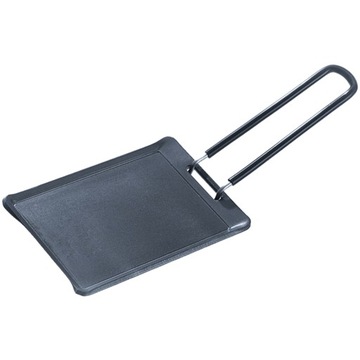 PATELNIA DO PIECZENIA Z GRILLEM KEMPINGOWYM NA ZEWNĄTRZ