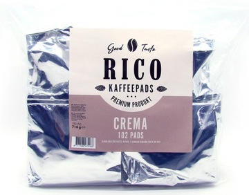 Kawa w saszetkach Rico Kaffee Premium CREMA - 204 saszetki senseo - 2 szt.