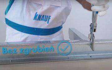 ЩИПЦЫ ДЛЯ ПРОФИЛЬНЫХ СОЕДИНИТЕЛЕЙ ДЛЯ ОБЖИМНЫХ СОЕДИНЕНИЙ KNAUF GK ЗАЖИМНЫЕ ЩИПЦЫ