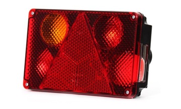 Lampa zespolona tylna W21 żarówkowa LEWA PRZECIWMG