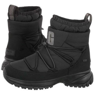 Buty Śniegowce UGG Yose Puffer Mid 1131978 Czarne