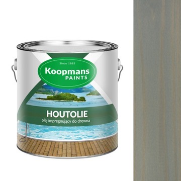 KOOPMANS 229 HOUTOLIE UV SZARY LONDYŃSKI OLEJ 2,5L