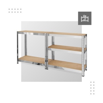 Стеллаж для хранения в гараже STRONG METAL Gregman Tower 10
