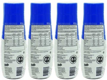 4x СИРОП КОНЦЕНТРАТА PEPSI COLA ДЛЯ НАСЫЩЕННОГО НАПИТКА SODASTREAM 9 Л, 440 мл