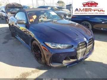 BMW Seria 4 G22-23-26 M4 Cabrio 3.0 M4 Competition 510KM 2024 BMW M4 BMW M4 COMPETITION XDRIVE 3.0 Benzyna 510KM