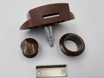 Односторонний мебельный замок для коричневых баров для шкафа для гардероба