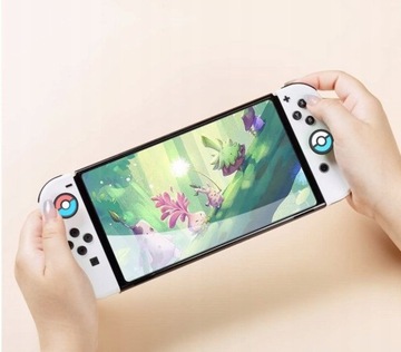 NAKŁADKI GRIPY GUMKI NA GRZYBKI JOY-CON DO NINTENDO SWITCH 4SZT POKEBALL