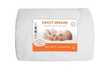 Kołderka niemowlęca 90x120 Sweet Dreams Poduszka 40x60 GRATIS!!!