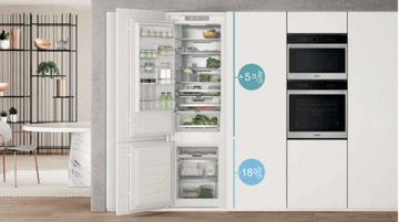 Двухдверный холодильник Whirlpool WHC18 T594 250л
