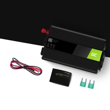 PRZETWORNICA SAMOCHODOWA INWERTER 24V 230V 1000W 2000W SINUS USB DO TIRA
