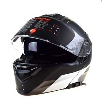 Шлем DELTA BASIC DIVISION Matt Fluo Yellow Black