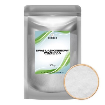 KWAS ASKORBINOWY 500g WITAMINA C SUPLEMENT DIETY