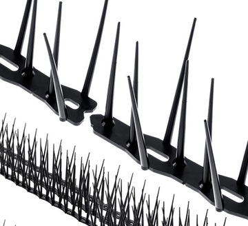 6x ПТИЦЕВЫХ ШИПОВ ПРОТИВ ПТИЦ, НЕРЖАВЕЮЩАЯ НЕРЖАВЕЮЩАЯ, ВЫСОТА 2,91 м БЕЗОПАСНАЯ