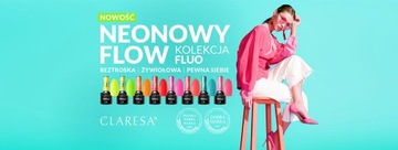 Лак для ногтей CLARESA HIT FLUO NEON №4