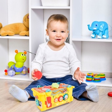 ОБРАЗОВАТЕЛЬНЫЙ СОРТИРОВЩИК АВТОБУСОВ МОНТЕССОРИ CULMULARS Ловит червячные блоки