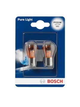 ЛАМПОЧКА PURE LIGHT PY21W 12V 21W BLISTER - 2 ШТ. 