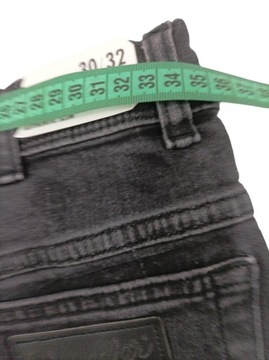 Wrangler Texas Slim, jeansy męskie zwężane, r. 30/32