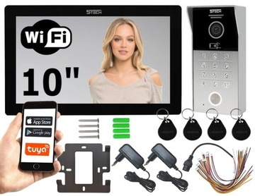 Wideodomofon 10' WiFi 5TECH NOWY MODEL SZYFRATOR