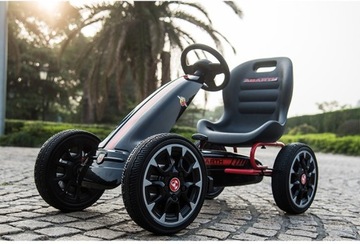 BIG GOKART ABARTH 3-8 ЛЕТ ИЗ ПЕНЫ ПЕДАЛИ ЛИЦЕНЗИЯ НА КОЛЕСА EVA