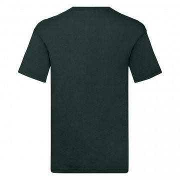 Koszulka V-neck w serek FRUIT of LOOM Czarny XL