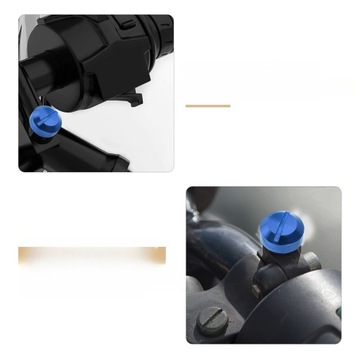 БОЛТЫ КАМЕРЫ ЗАДНЕГО ЗЕРКАЛА МОТОЦИКЛА, ЗАМЕННЫЕ ОТВЕРСТИЯ, БОЛТЫ КРЫШЕК