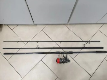WĘDKA JAXON ARCADIA CARP 3,90M 3,50LB 3SEC Z KOŁOWROTKIEM OLYMPUS CA1070