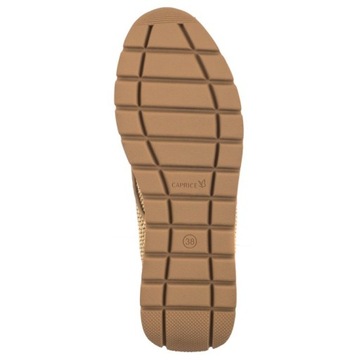 Buty Półbuty Caprice Damskie Beżowe 9-23703-42 408 Beige Comb