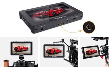 Feelworld F5 PRO V4 6-дюймовый монитор 4K для предварительного просмотра