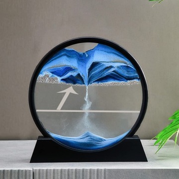 3D украшение стола в виде песочных часов с глубоким морским песком