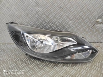 MASKA ZDERZAK PRZEDNI KOMPLETNY BŁOTNIK LAMPA PRZÓD FORD FOCUS MK3 FB