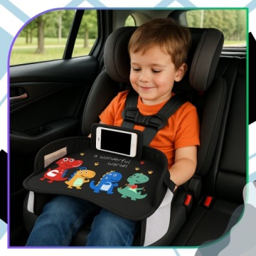 Складной дорожный столик для детей-органайзер для автомобильных сидений