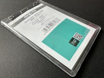 Чехол-держатель Вертикальный для удостоверений личности, прозрачный/прозрачный, 2 шт.