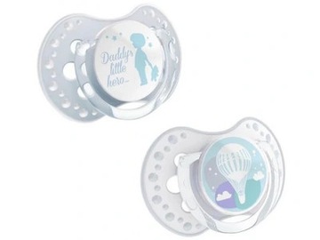 Lovi Dynamic Silicone Pacifier 6-18M 2 ПК, эй, девочка