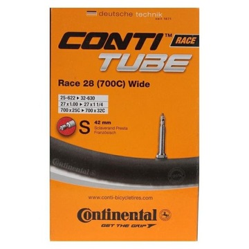 Dętka Continental RACE WIDE 28 presta 42mm 25-32