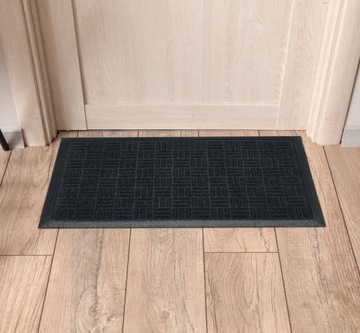 КОВРИК ДЛЯ ОБУВИ ВХОДНОЙ ДВЕРЬ, РЕЗИНОВЫЙ КОВрик STRONG OUTDOOR 45X75