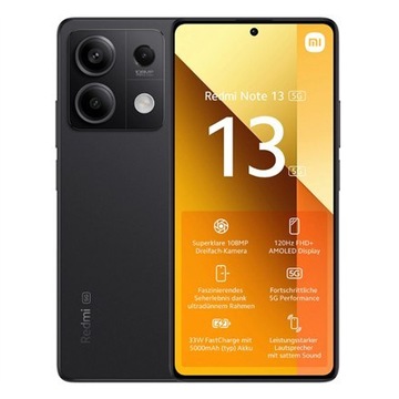 Xiaomi | Redmi | Uwaga 13 | Grafit Czarny | 6,67 