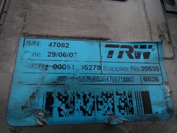SERVO  ELEKTRICKÉ SLOUPEC FIAT IDEA LANCIA MUSA 00051805279 EVROPA