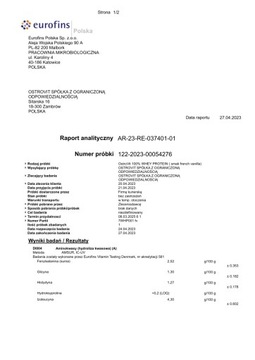 OstroVit 100% Whey Protein 700 г WHEY PROTEIN WPC 80 БЕЛКОВЫЙ КОСТЮМ